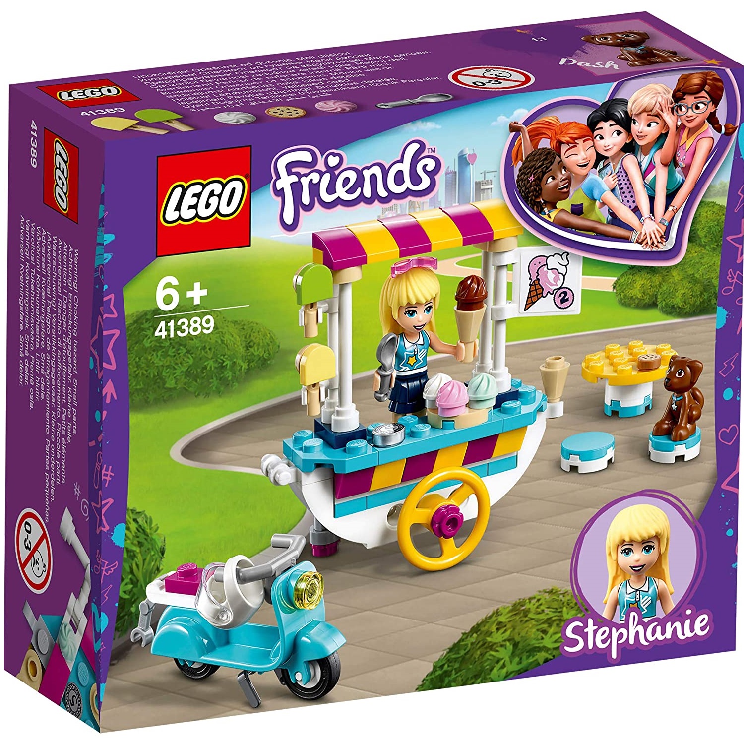 Stand cu inghetata, L41389, Lego Friends